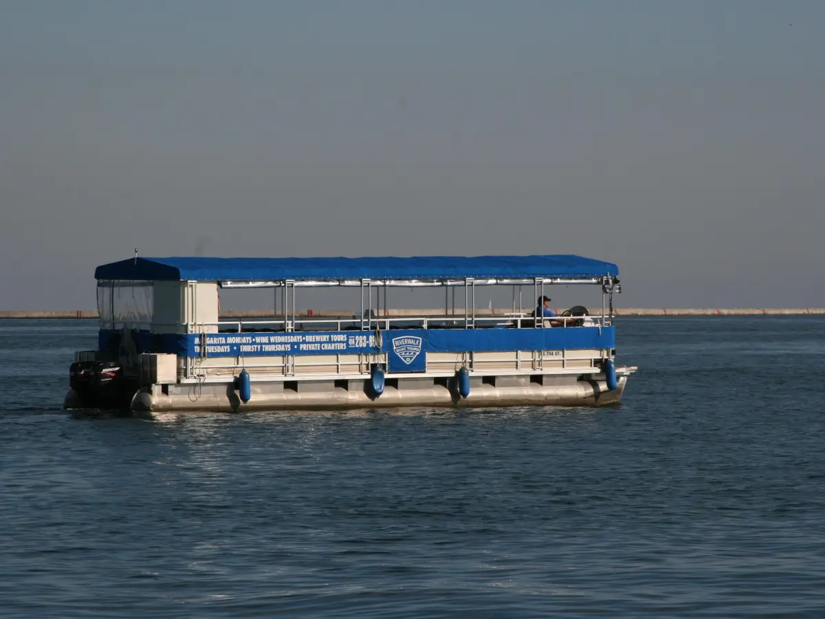 The Milwaukee Maiden I in the Milwaukee Harbor The Milwaukee Maiden I in the Milwaukee Harbor